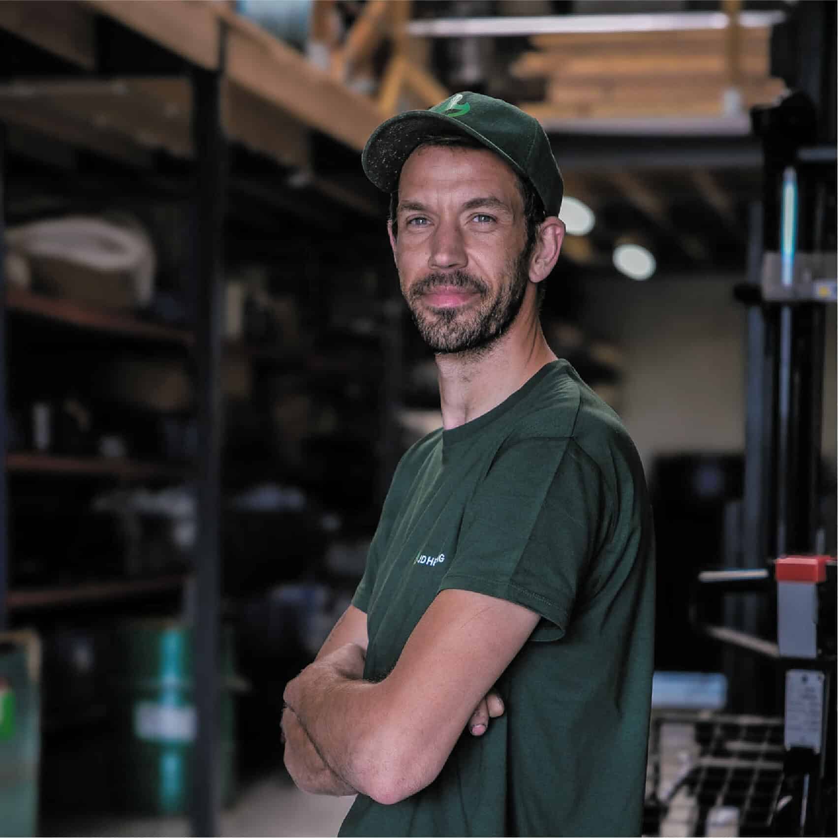 Jasper Druyts, zaakvoerder van JD Heating
